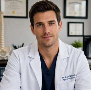 Dr. Ryan Mitchell, Rising Sports Medicine Physician