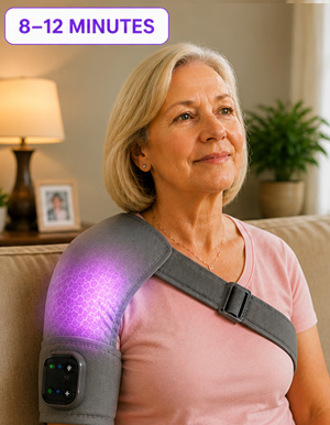 Vital Shoulder Massager 8 to 12 minute recovery phase
