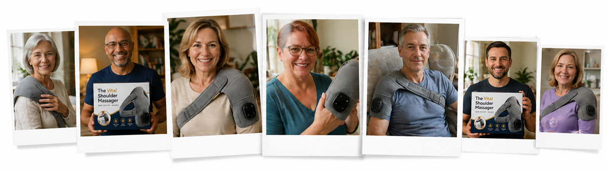 Vital Shoulder Massager happy customers